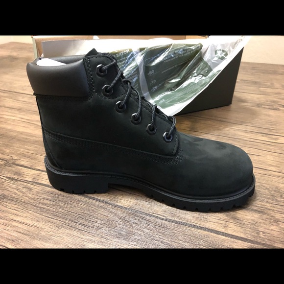 black timberlands kids